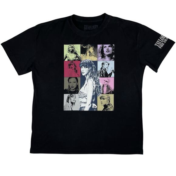 other Tops - Taylor Swift The Eras Tour Swiftie Concert Merch Women’s Black T-Shirt, Large